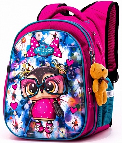 Рюкзак Сова с брелоком Мишка (Winner, R1-004)